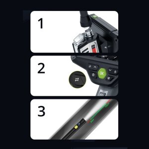 Benetech ENDOSKOP KAMERA INSPEKCYJNA SZTYWNY 5M PRZEWÓD DUAL 5,5mm 9LED 32GB SD 5M 7