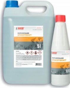 Aned rozpuszczalnik rozcieńczalnik epoksydowy do farb, żywic 500ml szkło 1