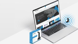 BEZPRZEWODOWA KARTA SIECIOWA WIFI LANBERG NC-3000-WI USB 3.0 AX3000 TRI-BAND 2 WEWNĘTRZNE ANTENY 2