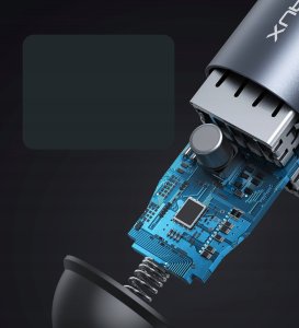 Ładowarka JSAUX Ładowarka samochodowa USB 4800 mA 2 x USB-A szybkie ładowanie 24W 3