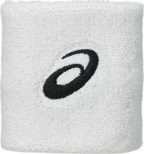 Frotka na rękę Asics Wrist Band biała 2 szt. 3043A120 100 1