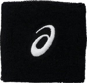 Frotka na rękę Asics Wrist Band czarna 2 szt. 3043A120 001 1