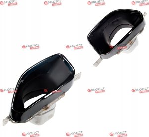 Końcówki tłumika Black  BMW 3 (G20) Sedan (G21) Touring 2018-obecnie 2