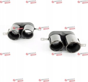 Końcówki tłumika Black  BMW 3 (G20) Sedan 2018-obecnie 2