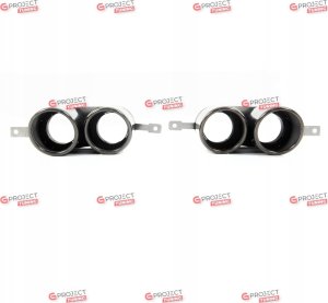 Końcówki tłumika Black  BMW 3 (G20) Sedan 2018-obecnie 3