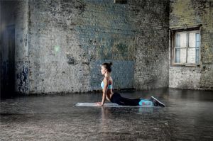 Reebok Mata treningowa RAMT-11024GRL 173 cm x 61 cm x 0.4 cm szara 5