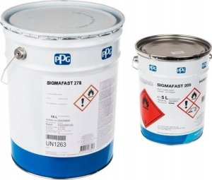 Farba Sigmafast 278 grunt epoksydowy podkład antykorozyjny na rdzę 20l krem 1