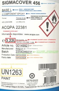 Farba OKRĘTOWA antykorozyjna Sigmashield 880 na podwozie auta 20l czarna 5