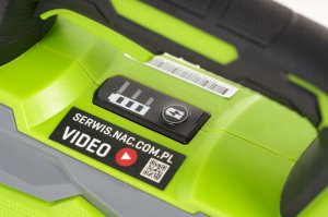 NAC Dmuchawa do liści BB20-B40-S Akumulatorowa + Akumulator 4,0 Ah + Ładowarka 9