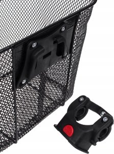 Verso Kosz rowerowy Verso  przód 350x250x240 czarny szybki montaż click Uniwersalny 6