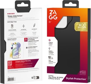 ZAGG Milan Snap - obudowa ochronna do iPhone 16e / 15 / 14 / 13 kompatybilna z MagSafe (black) 5