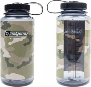 Butelka Nalgene z Szerokim Ustnikiem 1L GrayBlack 1