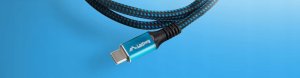 Kabel USB Lanberg USB-C - USB-C 1.5 m Czarno-niebieski (CA-CMCM-45CU-0015-BK) 8