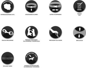 Chaba OBROŻA TAŚMA STANDARD - CZERWONA 2.5x70 cm 3