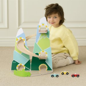 CLASSIC WORLD Drewniany Tor Samochodowy "Górski Wyścig" 2