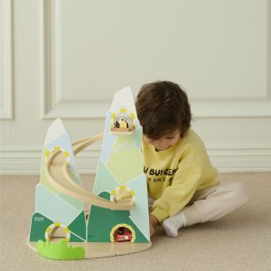 CLASSIC WORLD Drewniany Tor Samochodowy "Górski Wyścig" 4