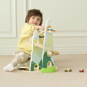 CLASSIC WORLD Drewniany Tor Samochodowy "Górski Wyścig" 5