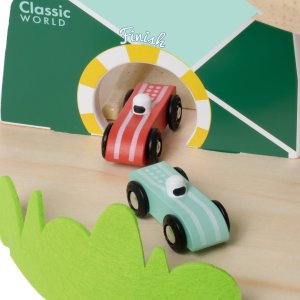 CLASSIC WORLD Drewniany Tor Samochodowy "Górski Wyścig" 8