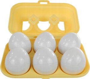 Układanka sorter jajka Montessori kolory DF24A 6