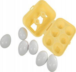 Układanka sorter jajka Montessori kolory DF24A 9