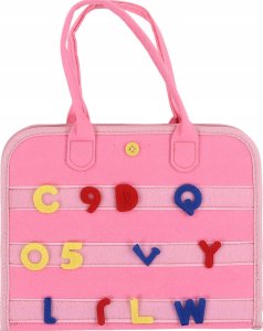 Tablica manipulacyjna książka filcowa edukacyjna składana dla dzieci F43 6