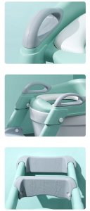 Nakładka sedes drabina siedzisko antypoślizgowa różowa 3