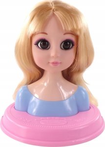 GŁOWA POPIERSIE LALKI DO CZESANIA MAKIJAŻU 005-5NB 3
