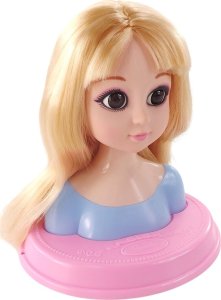 GŁOWA POPIERSIE LALKI DO CZESANIA MAKIJAŻU 005-5NB 4