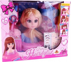 GŁOWA POPIERSIE LALKI DO CZESANIA MAKIJAŻU 005-5NB 10