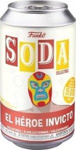 Funko Soda Luchadores El Heroe Invicto puszka 1