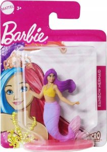 Mattel Barbie Mini Rainbow Mermaid Syrenka 6cm 1