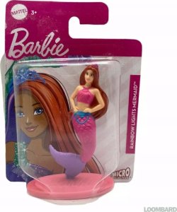Mattel Barbie Mini Rainbow Lights Mermaid 7,5cm 1