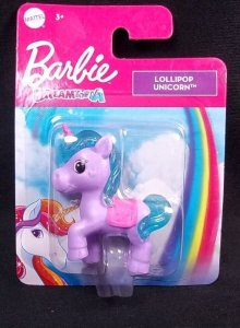 Mattel Barbie Mini Unicorn Lollipop Jednorożec 5cm 4