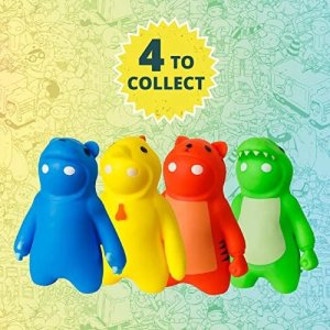 Stretchy Gang Beasts Yellow 11cm rozciągliwy 3