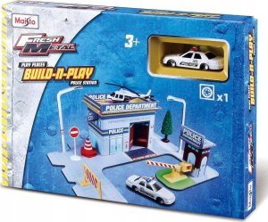 Maisto Build N Play Posterunek Policji z Autem 1