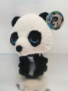 Panda miś maskotka plusz duża głowa 21cm 3