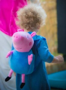 Świnka Peppa Maskotka Zawieszka Portfel mix 18cm 4