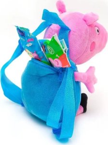Świnka Peppa Maskotka Zawieszka Portfel mix 18cm 6