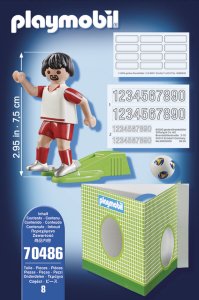 PLAYMOBIL 70486 Sports & Action Player Polska 8el 3
