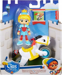 MATTEL Gus Mały Wielki Rycerz Iris i Pony 7,5 cm 1
