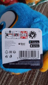 Angry Birds plusz maskotka niebieski Jay 22cm 4