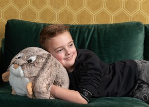 Królik Poduszka i pluszowy ogrzewacz do dłoni 2w1 Cozy Noxxiez HW701 5