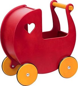 Czerwony wózek dla lalki Moover 888035 1