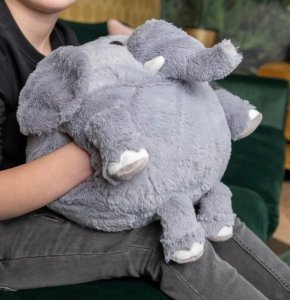 Słoń Poduszka i pluszowy ogrzewacz do dłoni Cozy Noxxiez HW724 5