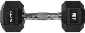 HMS ‎‎Hantel Hex Pro gumowany 1 x 6 kg 1