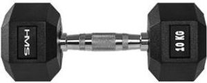 HMS Hantel Hex Pro gumowany 1 x 10 kg 2