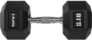 HMS hantel Hex Pro gumowany 1 x 22.5 kg 2
