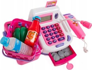 Edukacyjna kasa sklepowa- kalkulator, mikrofon, akcesoria 2