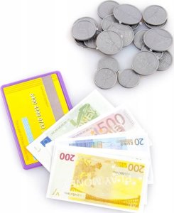 Edukacyjna kasa sklepowa- kalkulator, mikrofon, akcesoria 9