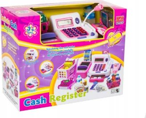 Edukacyjna kasa sklepowa- kalkulator, mikrofon, akcesoria 10